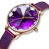 CIVO Damen Uhren Wasserdicht Damenuhr mit Edelstahl Mesh Armband Mode Kleid Elegant Luxus Beiläufig Quarzuhr für Frau Lady Teenager Mädchen