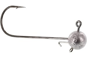 Westin Roundup HD Natural Mustad Haken - 3 Jighaken für Gummiköder, Angsthaken für Gummifische für Hecht, Zander, Barsch, Dicker Haken am Jig