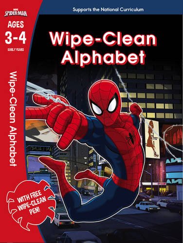 Preisvergleich Produktbild Spider-Man: Wipe-Clean Alphabet (Marvel Learning)