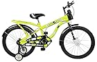 Mad Maxx Humber 20T Steel Single Speed Road Cycle, 20 Inches For 7 To 10 Years Kids (Neon Green)