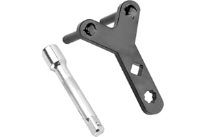 LIANGREN Werkzeug zum Entfernen von Querlenkern und Kugelgelenken, Y-förmiges Werkzeug zum Entfernen mit Elektrischer Schraubenschlüssel Verlängerungsstange, Querlenkerbuchse Kugelgelenkabzieher Hebelwerkzeug