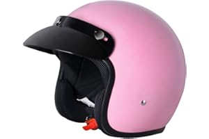 Zorax Pink S (55-56cm) Scooter Motorcycle Motorbike Open Face Crash Jet Helmet for Men Women Road Legal ECE2205