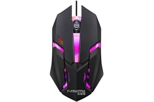 ROBAUN Souris de jeu filaire USB 5500 dpi réglable 7 boutons LED rétroéclairé professionnel gamer S9g5 souris d'ordinateur souris tour pour PC ergonomique ordinateur pas cher usb sans fil RGB usb gaming