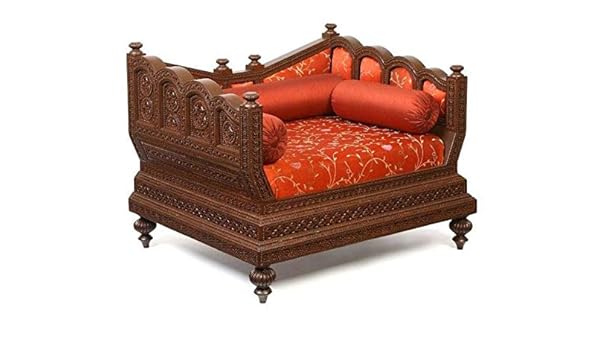 Shilpi Handicrafts Sheehsam Wood Hand Carving Royal Chair