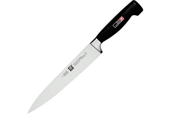 ZWILLING Couteau à Trancher, Lame : 20 cm, Acier formule spéciale, série Four Star