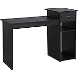 Yaheetech Scrivania per Computer Tavolo da Studio Porta PC Tavolo Porta Laptop Scrittoio con Cassetto Moderno Tavolo da Uffic