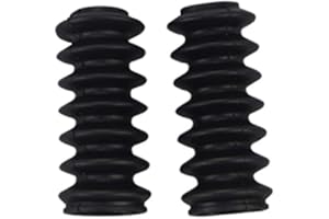 SELECTION P2R (MOTORISÉ) Soufflet de Fourche Cyclo diam int 17-25-35mm - Longueur 75mm Compatible avec MBK-Motobecane (Paire) -Selection p2r-