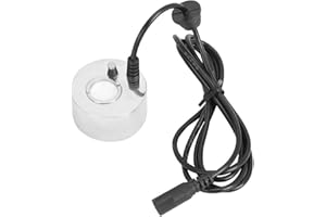 Youyijia Ultraschall Nebler Mini Nebelerzeuger Luftbefeuchter Aquarium Brunnen Teich Vernebler 24V für Innen oder Außenbrunnen Wasserspiele Büroanwendungen Nebelhersteller