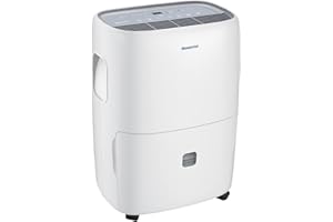 Newentor Low Energy Dehumidifier 25L/24H 330W - Dehumidifier for Medium to Large Size Homes - Ideal for Bedrooms, Basements, Bathrooms, and Laundry Rooms - with Digital Control Panel, 24 Hr Timer