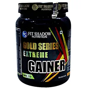 FIT SHADOW Extreme Weight Gainer Protein Powder 1KG.(CHOCOLATE) Sugar Free,Low Carb,Low Fat,Best Weight Gainer For Men,Women,Boy,Beginners.
