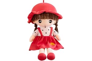 Surakey - Muñeca de trapo de peluche, regalo para niña, 45 cm, para bebé, juguete lindo, de peluche, de peluche, de peluche, de peluche, de juguete, de peluche, para regalo de nacimiento, Navidad,