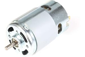 ANGEEK Motor 895, versión de alta velocidad DC 12V-24V 6000-12000RPM motor DC de alto par con rodamientos de bolas para herramientas eléctricas, cortadoras, amoladoras, bricolaje.DIY