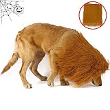 ✔ Disfrazarse y mantenerse abrigado Función doble: regalo imprescindible para su mascota durante el viaje, la fiesta de cosplay o las sesiones fotográficas de vacaciones, no solo puede vestir a un león real, sino que también puede mantenerse caliente en el invierno por el viento frío, dar Usted chucho 100% amor.