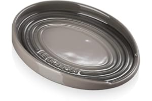 Owalna, kamionkowa podstawka pod łyżkę Le Creuset, Flint