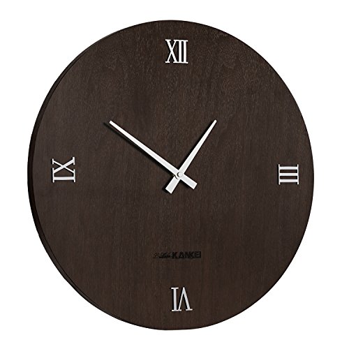 Love-KANKEI Wanduhr, Analog, Schwarz