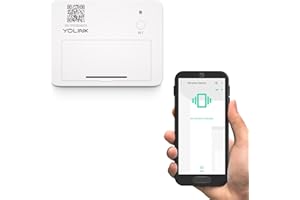 YoLink LoRa Smart Vibration Sensor; Smart Shock, Glass Break, Tamper, Movement Detector, Generator Running, Email/SMS/Push Alerts, 1/4 Mile Open Air Range, Alexa, IFTTT, Hub is not Included