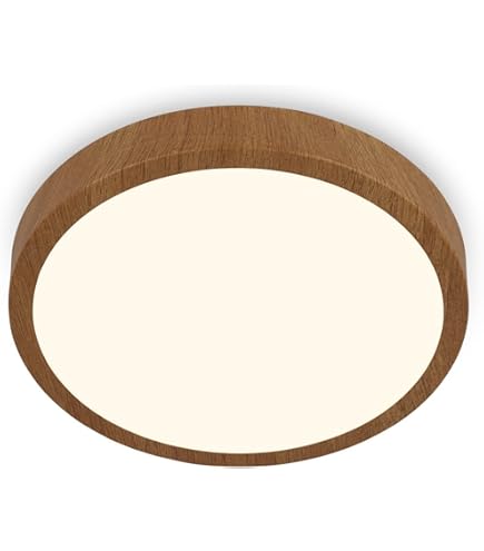 Plafondlamp Rise, antiek messing, glas, 25 cm