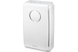 PRO BREEZE ProBreeze Oczyszczacz Powietrza z Jonizatorem do Domu, Filtr HEPA Węglowy, 4 Stopnie Filtracji, Generator Jonów Ujemnych, Duży Katalizator, dla Dzieci Zwierząt Palaczy Alergików Astmatyków