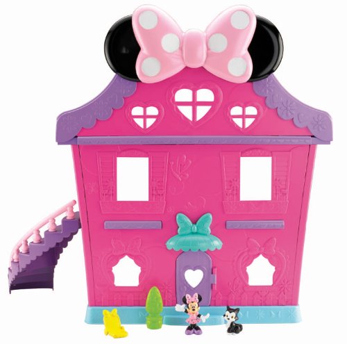 FISHER PRICE DISNEY MINNIE MOUSE MAGICAL BOW SWEET HOME DOLLS HOUSE FIGURES TOY GIRLS KIDS CHILDRENS PLAY SET