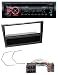 Produktbild caraudio24 Sony MEX-N6002BD Bluetooth MP3 CD DAB USB Autoradio für Opel Agila Combo Vivaro Corsa C Omega 2001-2004 schwarz