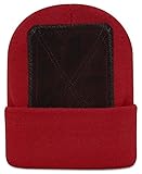 Heavyweight Long Beanie con ajuste extra largo y borde ancho plegado. Tejido de punto hipoalergénico extremadamente denso y fino.