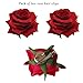 Homeoculture Red Rose Flower Hair Clip | Pack of 2 pieces RS.178.00