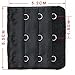 Assorted Colors Women 3-Hook 3 Rows Spacing Bra Extender Strap (20PCS)