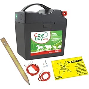 Weidezaungerät Extra Power Eider B5000 - 9V l 12V l inkl. Zubehörset l 9000V l Qualität Made in Germany