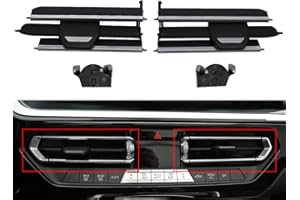 FRAY GARAGE Set Riparazione Bocchetta AC Aria Condizionata CENTRALE Compatibile con BMW Dal 2017 (Serie 1 F40, 2 F44, 3 G20 G21, 4 G22 G23 G26, Z4 G29, X3 G01, X4 G02) (COPPIA CENTRALI)