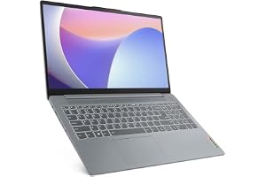 Lenovo IdeaPad Slim 3 15IRU8, 15.6"FHD Display, Intel I3-1315U, 8GB RAM, 256GB SSD, Integrated Intel UHD Graphics, Win11, Arctic Grey [82X70047AX] (UAE Version)