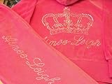 Personalised Rhinestone Velour Tracksuit