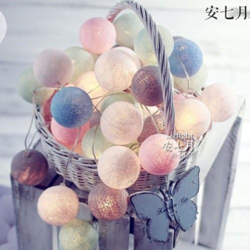 GFEI The bedroom cotton ball led small decorative lamp bulb lights / string / star / flash lamp,C