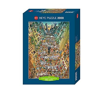 Heye Puzzle 2000 pièces Degano - Protest