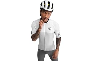 SIROKO Maillot de Manga Corta Hombre Ciclismo