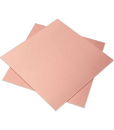 Uxney Copper Sheet Roll – 99.9% Pure, 1000mm X 50mm X 0.6mm, Versatile Flashing For DIY, Roofing, Electrical & Crafts