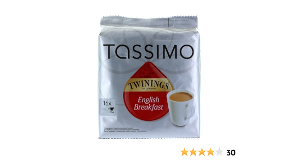 Tassimo Twinings English Breakfast Tea 