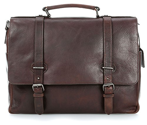 Leonhard Heyden Roma 14'' Aktentasche mit Laptopfach braun