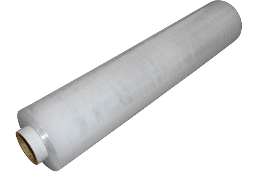 Heavy Duty Strong Pallet / StretchWrap / Shrink Wrap Packaging Cling Film - 400mm x 220m Pallet Stretch Wrap for Moving Home, Furniture, Luggage and Parcel