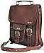 Price comparison product image 11" Genuine Distressed Leather Shoulder Bag Satchel for Men Messenger Bag i pad case Tablet Bag