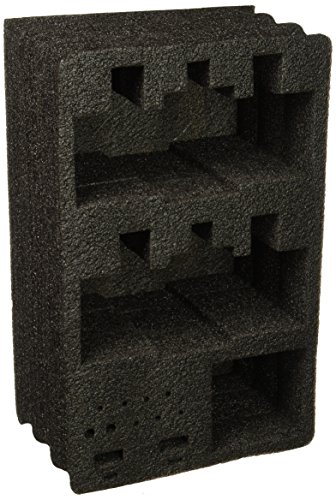 Spektrum Stand Up TX case optional dual TX foam set, Black