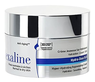 Rexaline - Hydra-Dose Rich - Crème jeunesse sur-hydratante - Duo Acide Hyaluronique - Anti-âge - Peaux sèches - 50ml
