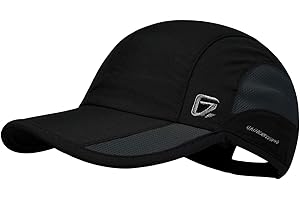 GADIEMKENSD Unstructured Quick Dry Sports cap Outdoor Sun Protective Unisex