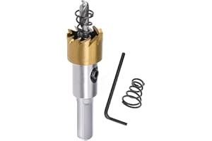 SagaSave 18 MM Fresa per fori in carburo ad alta velocità, per metallo, acciaio inossidabile, rame, ferro