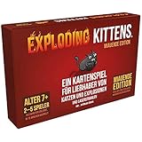 Asmodee Exploding Kittens - Miauende Edition, Grundspiel, Partyspiel, Kartenspiel, Deutsch
