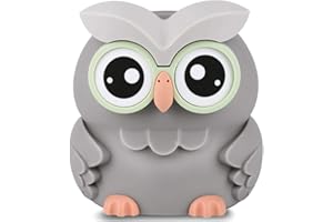 LarmTek Owl Piggy Bank,Digital Coin Bank,Money Saving Box with Automatic Counting for Boys,Girls and Adults as a on Christmas, Birthday