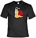 Produktbild Lustiges Fun T-Shirt , Coole Sprüche Shirts : Schnecke -- Goodman Design Funshirt Gr: 4XL Farbe: schwarz