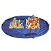 Produktbild HIMRY® XXL Kinder Aufräumsack, Wasserdichte Spieldecke zum einfachen Spielen und Aufräumen, Ideal für das schnelle Aufsammeln von Legos, Dupla usw., Spielzeug Speicher Tasche Aufbewahrung Beutel Spielzeugaufbewahrung, Toys Aufbewahrungstasche, Blau, KXD4005 blue