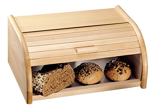 Kesper 68015 Brotkasten aus Buchenholz, 30 x 15 x 20 cm - 2