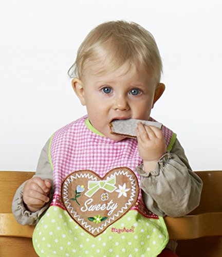 Playshoes 507126-373 Klett-Lätzchen, Babylätzchen Landhaus, Wasserdichte Unterlage, 33 x 26 cm - 2