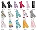 BONAMART ® Baby Toddler Bunte Cotton Boys Girls Tight Socks Knitted Legging Leg Warmer Cute Pattern
